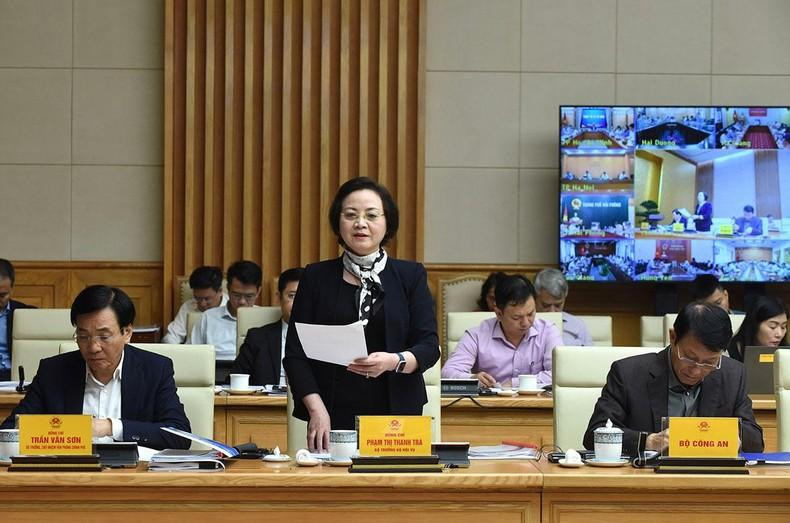 La ministra del Interior, Pham Thi Thanh Tra.