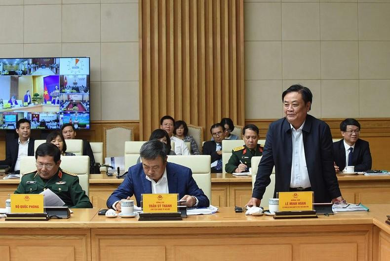 El titular de Agricultura y Desarrollo Rural, Le Minh Hoan.