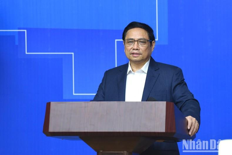 El jefe de Gobierno en su intervención.