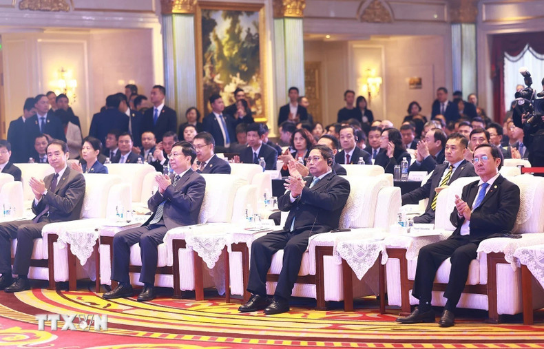 El jefe de Gobierno vietnamita en el evento.