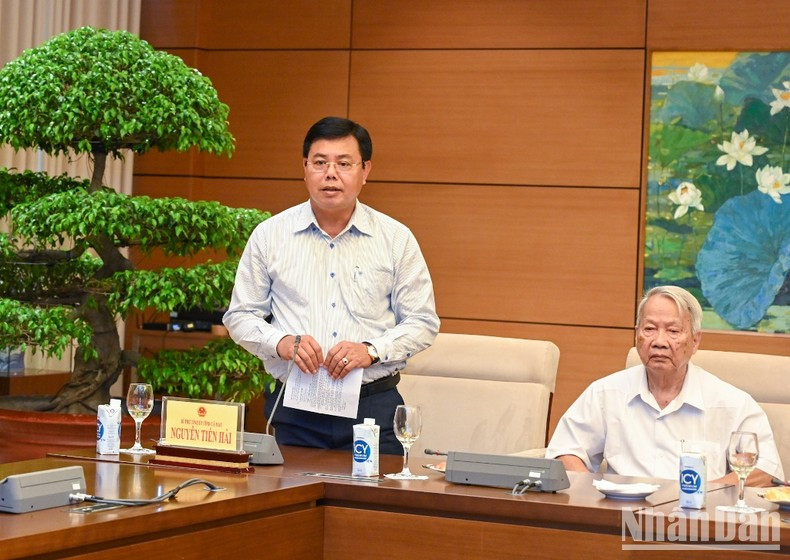 El secretario del Comité del Partido Comunista de Vietnam en Ca Mau, Nguyen Tien Hai.