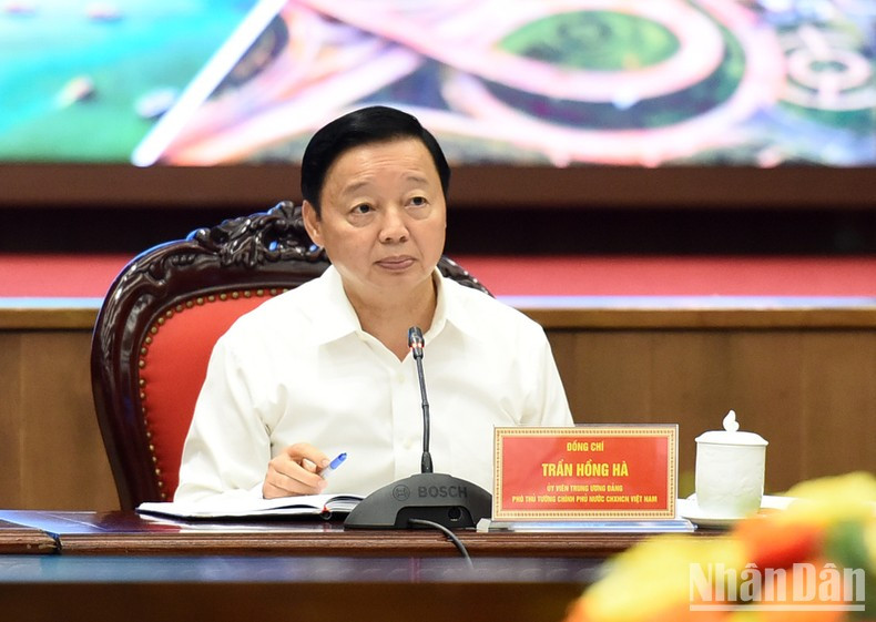 El vice primer ministro Tran Hong Ha.