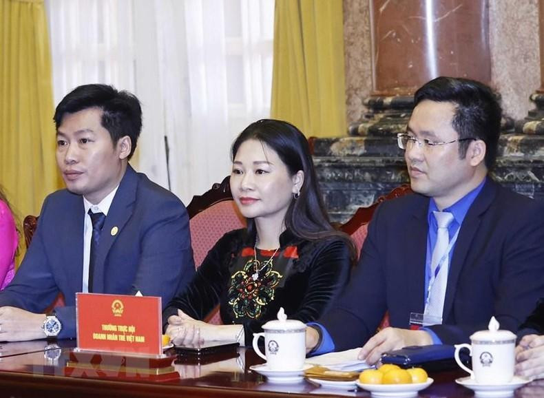 Empresarios jóvenes en el encuentro.