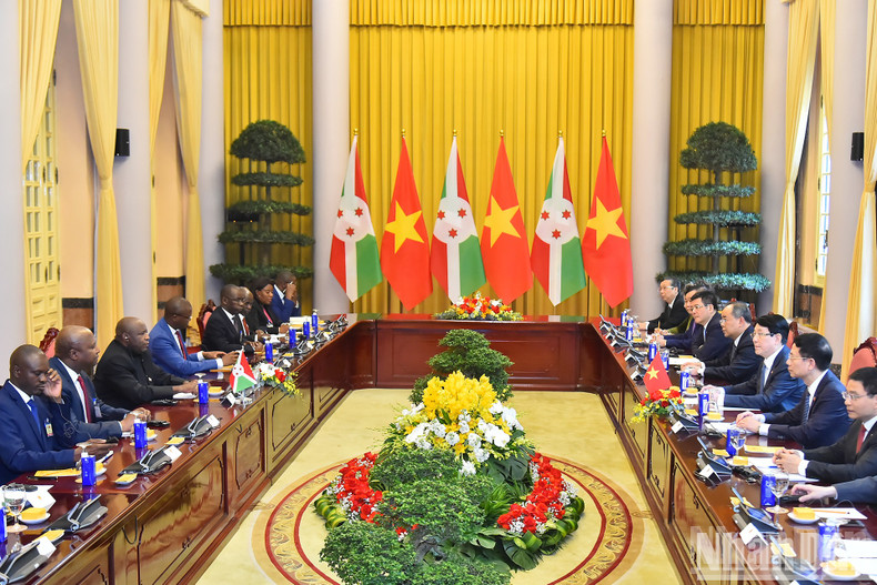 Panorama de la cita. (Fotografía: Nhan Dan) Panorama de la cita. (Fotografía: Nhan Dan)