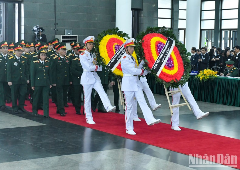 La delegación del Hospital Central Militar 108.