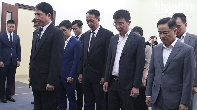 Delegados de la Asociación de Empresas Vietnam-Camboya.