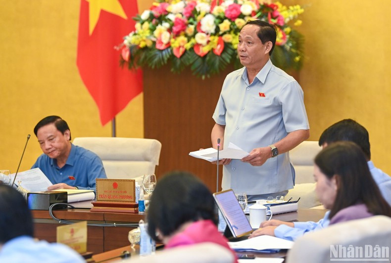 El vicepresidente del Parlamento Tran Quang Phuong.