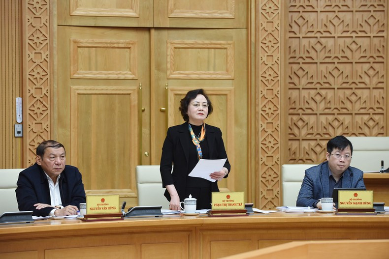 La ministra del Interior, Pham Thi Thanh Tra.