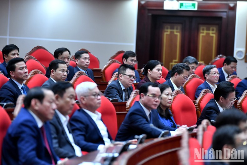 Delegados a la reunión.