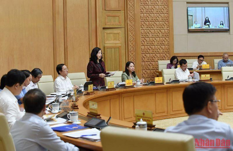 La ministra interina de Salud Pública, Dao Hong Lan. La ministra interina de Salud Pública, Dao Hong Lan.