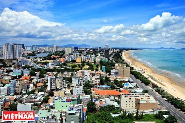Un rincón de la ciudad de Vung Tau. Un rincón de la ciudad de Vung Tau.