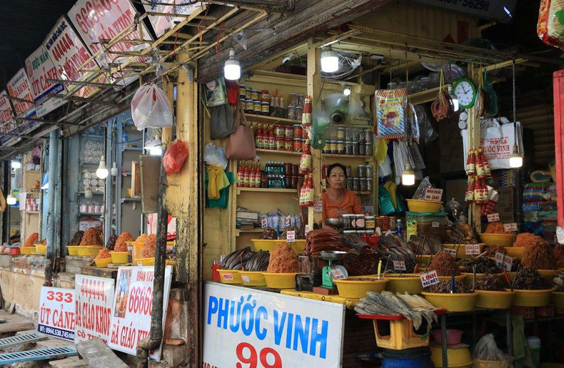 El mercado de Chau Doc es otro destino de compras para los amantes de ‘mam’.