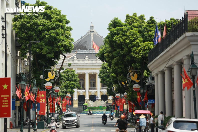 Calle de Trang Tien, en Hanói. (Fotografía: VTC)