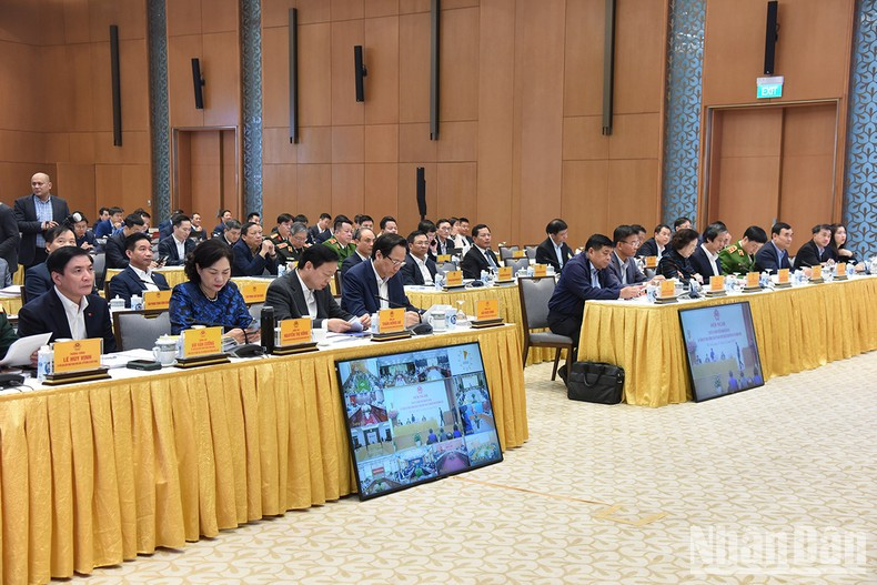 Delegados a la conferencia.