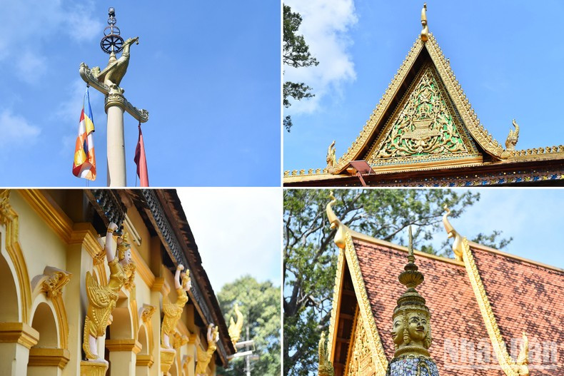 Los patrones están impregnados de la identidad cultural y religiosa del pueblo jemer en el sur.