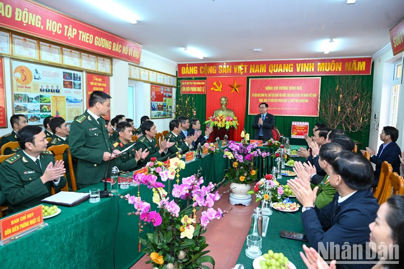 Escena de la reunión bilateral.