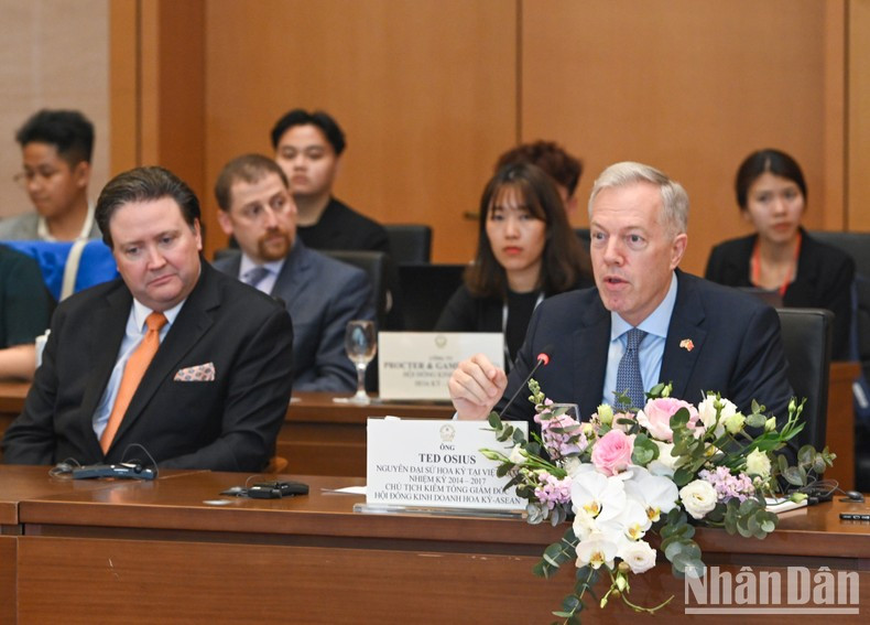 El presidente del USABC, Ted Osius, en su intervención. El presidente del USABC, Ted Osius, en su intervención.