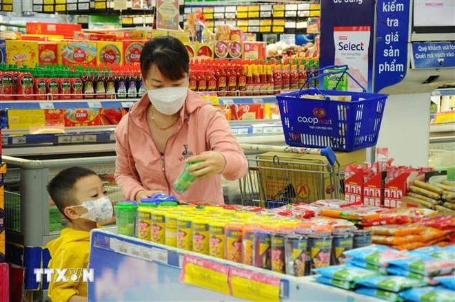 En un supermercado en la provincia de Kien Giang (Fuente: VNA)