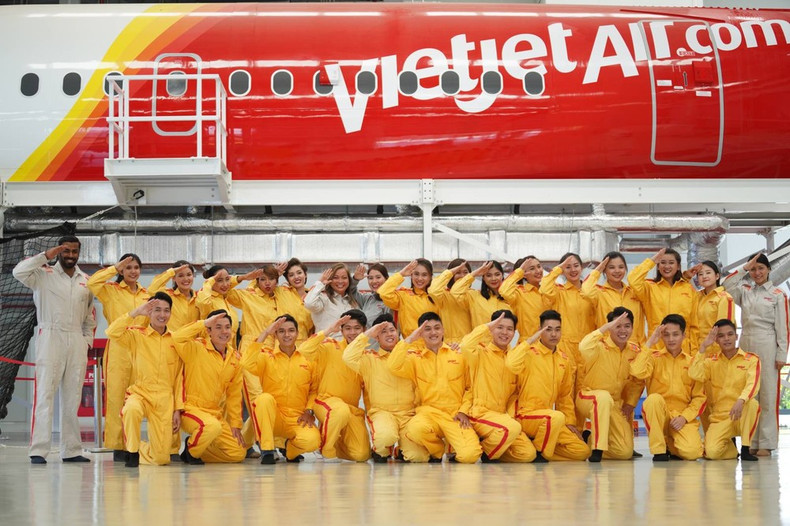 Reconocen a Vietjet como la "Mejor empresa para trabajar en Asia 2024". (Fuente: Vietjet) Reconocen a Vietjet como la "Mejor empresa para trabajar en Asia 2024". (Fuente: Vietjet)