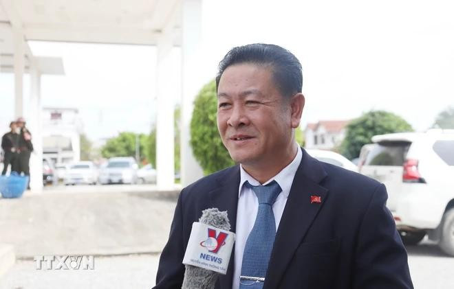 Phetsamone Davongsone, secretario de la Unión de Jóvenes de la provincia de Xiengkhouang (Fuente: VNA) Phetsamone Davongsone, secretario de la Unión de Jóvenes de la provincia de Xiengkhouang (Fuente: VNA)