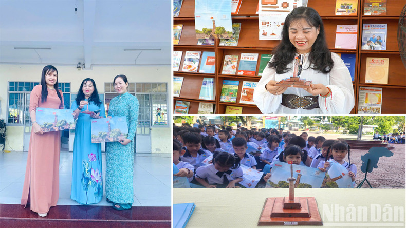 Profesores y estudiantes completan la maqueta de la Bandera de Hanói. Profesores y estudiantes completan la maqueta de la Bandera de Hanói.
