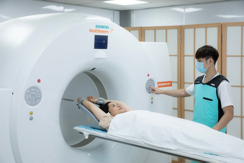 El sistema de IA completo Siemens Biograph mCT 64 PET_CT está disponible por primera vez en Vietnam.