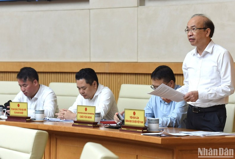 El presidente de la Academia de Ciencias Sociales de Vietnam, Phan Chi Hieu. El presidente de la Academia de Ciencias Sociales de Vietnam, Phan Chi Hieu.