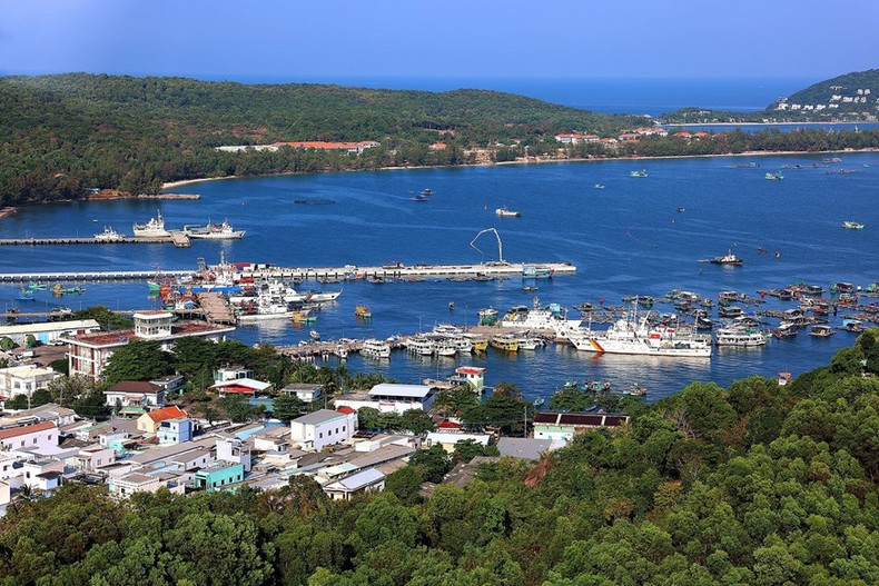 El puerto de An Thoi en Phu Quoc (Foto: VNA) El puerto de An Thoi en Phu Quoc (Foto: VNA)