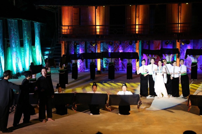 Una escena en el espectáculo.