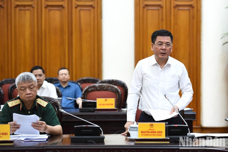 El ministro de Industria y Comercio de Vietnam, Nguyen Hong Dien.