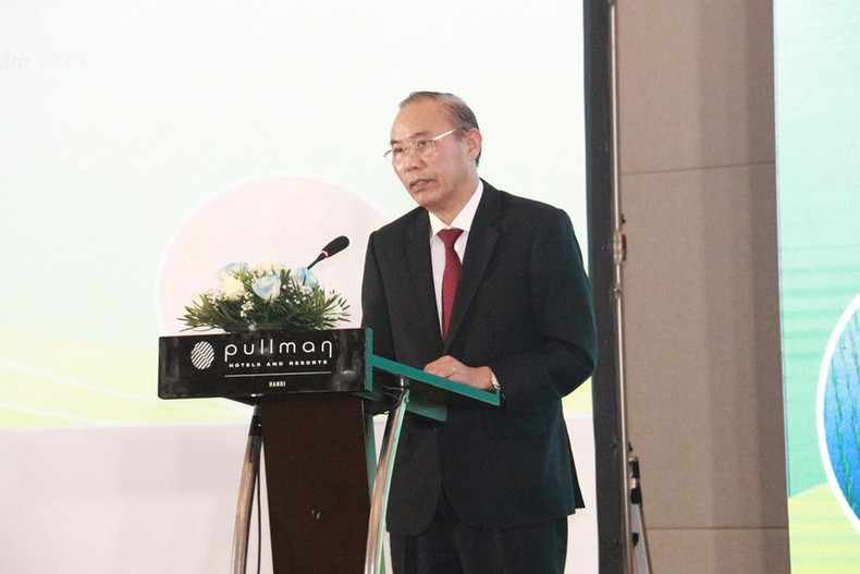 Phung Duc Tien, viceministro de Agricultura y Desarrollo Rural de Vietnam, interviene en la cita. (Foto: VNA) Phung Duc Tien, viceministro de Agricultura y Desarrollo Rural de Vietnam, interviene en la cita. (Foto: VNA)