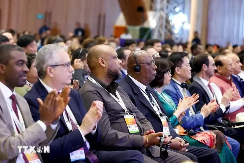 Delegados en el evento. (Fuente: VNA) Delegados en el evento. (Fuente: VNA)