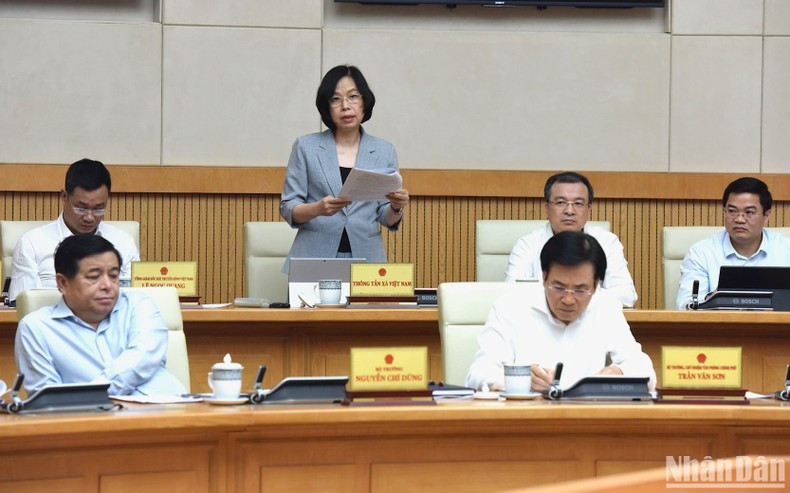 La directora general de la Agencia Vietnamita de Noticias, Vu Viet Trang. La directora general de la Agencia Vietnamita de Noticias, Vu Viet Trang.