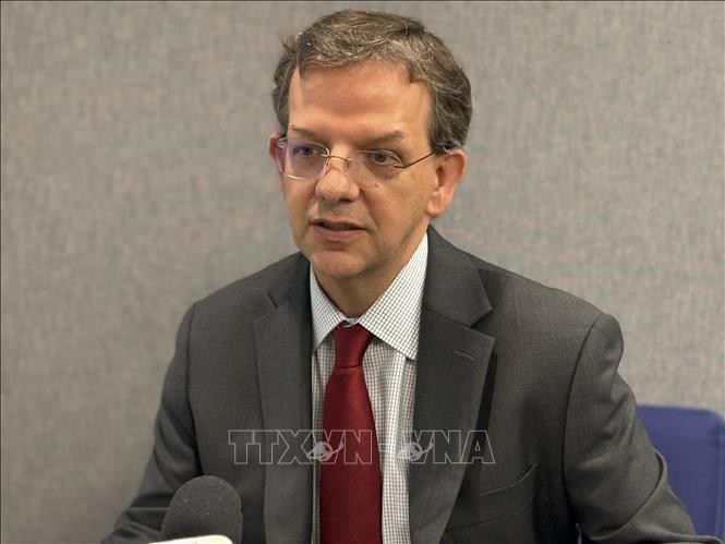Paulo Medas, jefe del equipo del Fondo Monetario Internacional (FMI) en Vietnam. (Fuente: VNA)