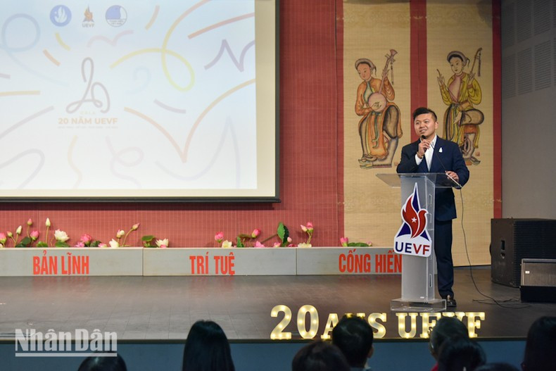 El presidente de la UEVF, Nguyen Phan Bao Thuy. (Foto: Minh Duy)