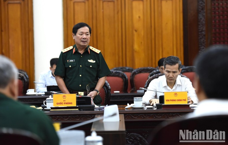 El viceministro de Defensa Le Huy Vinh.