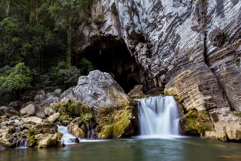 Afuera de la cueva de Ken. (Fuente: VNA) Afuera de la cueva de Ken. (Fuente: VNA)