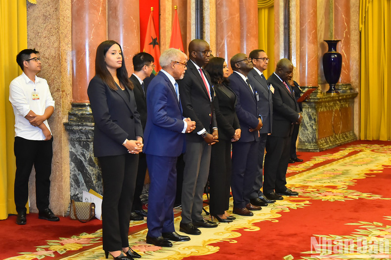 Delegados de Guinea-Bissau. Delegados de Guinea-Bissau.