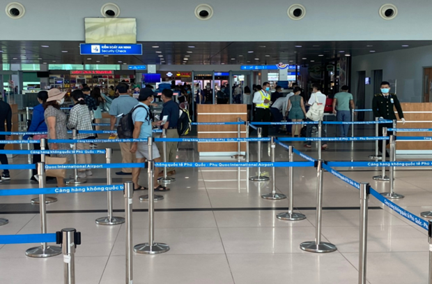 En el aeropuerto de Phu Quoc (Fuente:ACV) En el aeropuerto de Phu Quoc (Fuente:ACV)