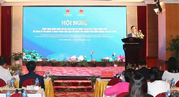 Panorama de la reunión. (Fuente: VNA) Panorama de la reunión. (Fuente: VNA)