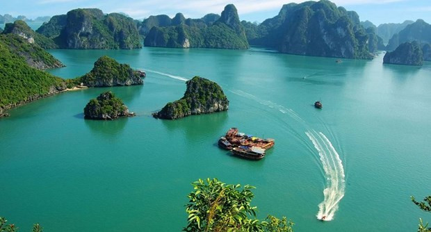 La Bahía de Ha Long, en Quang Ninh (Fuente: VNA) La Bahía de Ha Long, en Quang Ninh (Fuente: VNA)