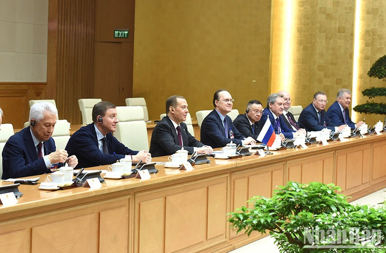 La delegación rusa. La delegación rusa.