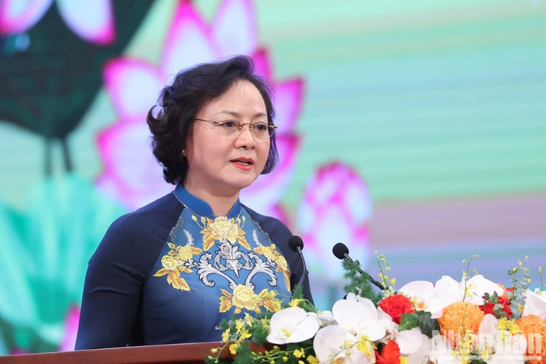 La ministra de Interior, Pham Thi Thanh Tra. La ministra de Interior, Pham Thi Thanh Tra.