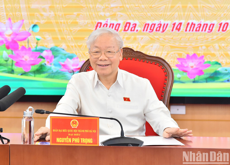 El máximo dirigente partidista de Vietnam.