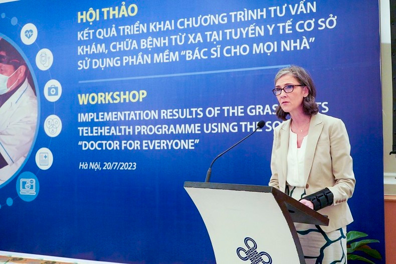 La representante del PNUD en Vietnam, Ramla Al Khalidi. La representante del PNUD en Vietnam, Ramla Al Khalidi.