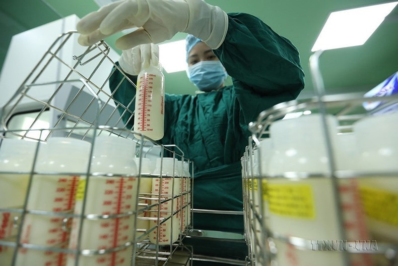 En septiembre de 2020, el Hospital del distrito de Thu Duc, en Ciudad Ho Chi Minh, realizó con éxito una cirugía de derivación coronaria sin usar una máquina de circulación extracorpórea artificial para un paciente masculino de 60 años. Esta es una de las cirugías cardíacas de primer nivel realizadas solo en los principales centros cardiovasculares en Vietnam y en todo el mundo. (Foto: VNA) En septiembre de 2020, el Hospital del distrito de Thu Duc, en Ciudad Ho Chi Minh, realizó con éxito una cirugía de derivación coronaria sin usar una máquina de circulación extracorpórea artificial para un paciente masculino de 60 años. Esta es una de las cirugías cardíacas de primer nivel realizadas solo en los principales centros cardiovasculares en Vietnam y en todo el mundo. (Foto: VNA)