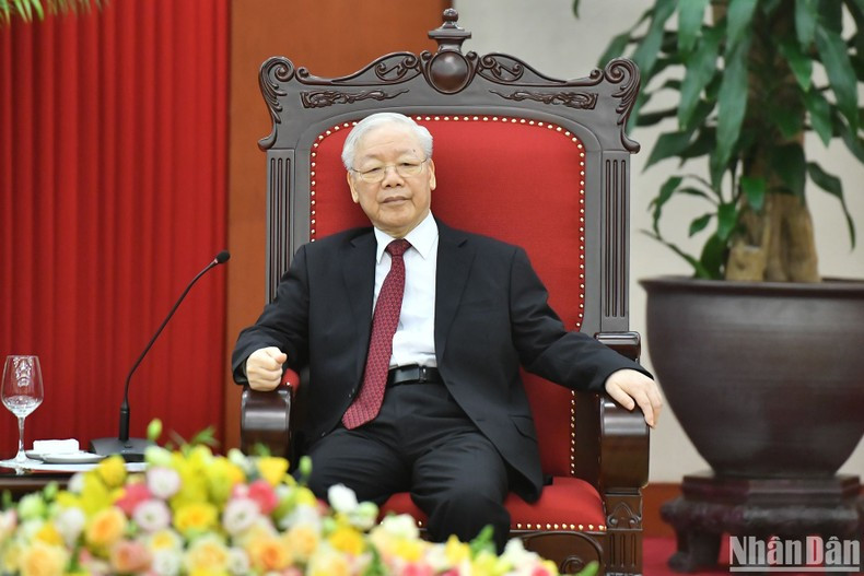 El secretario general del PCV, Nguyen Phu Trong. El secretario general del PCV, Nguyen Phu Trong.