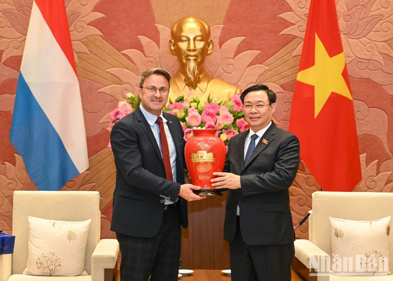 Presidente de la Asamblea Nacional de Vietnam recibe al premier de Luxemburgo ảnh 10 Presidente de la Asamblea Nacional de Vietnam recibe al premier de Luxemburgo ảnh 10