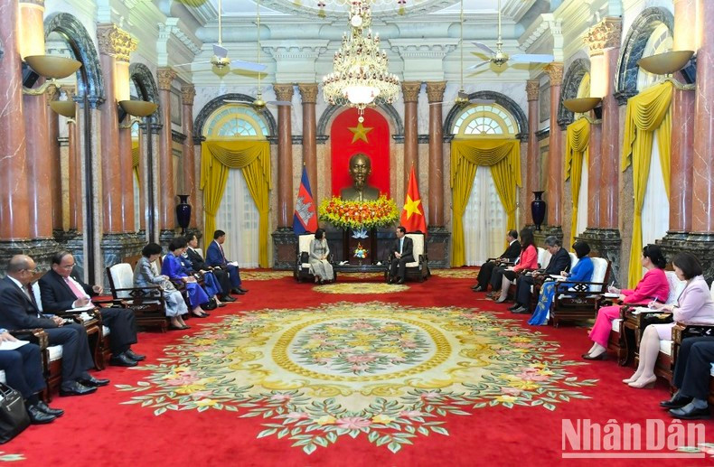 Vista de la reunión.