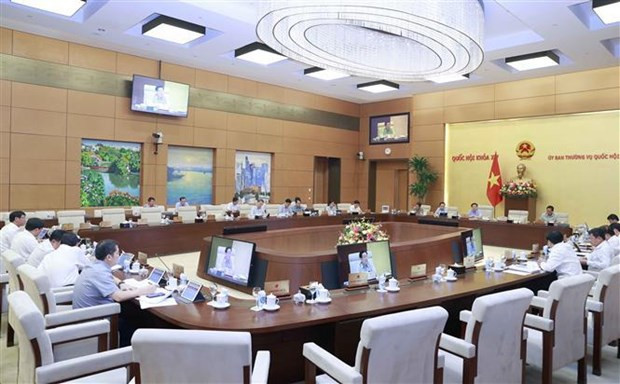 Escena de la reunión (Fuente: VNA) Escena de la reunión (Fuente: VNA)